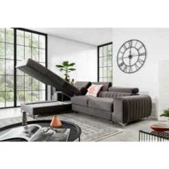 Grayson Right Hand Facing Corner Sofa Bed - Burgundy 10 Grayson Right Hand Facing Corner Sofa Bed - Burgundy -Living Room Furniture Store 88962529 4