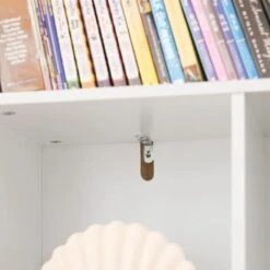 SoBuy Children Kids Bookcase Book Shelf Toy Shelf Storage Display Shelf With 8 Storage Compartments,KMB55-W -Living Room Furniture Store 91969504 4