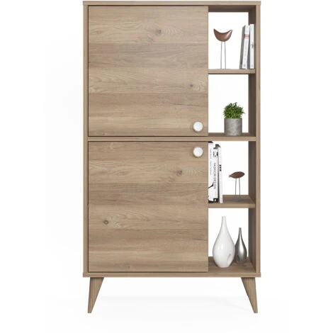 Vega Elevated Cabinet - Oak 5 Vega Elevated Cabinet - Oak - Image 3