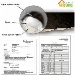 Easy Living Couch Cover Water Resistant Reversible Couch Cover Couch Slipcover With Foam Sticks Elastic Straps Furniture Protector For Pets Kids Children Dog Cat (Sofa, Blue) -Living Room Furniture Store 93492135 4