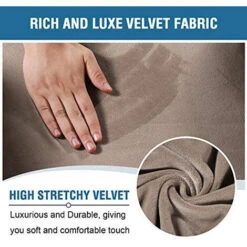 Washable Stretch Recliner Chair Cover Couch Cover (Khaki) -Living Room Furniture Store 94148294 3