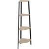 Corner Shelf Newbridge 4 Tiers - 4 Tier Corner Shelf, Corner Ladder Shelf, Ladder Shelf - Industrial Wood Light, Oak Sonoma 2 Corner Shelf Newbridge 4 Tiers - 4 Tier Corner Shelf, Corner Ladder Shelf, Ladder Shelf - Industrial Wood Light, Oak Sonoma -Living Room Furniture Store 94171223 1
