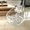 GTA Transparent Inflatable Sofa, Camping Furniture, Inflatable Bean Bag, For Home, Office, Outdoors, Travel, Camping, Picnics, Pool, 1pc