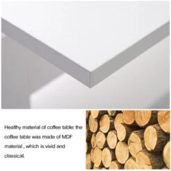 Lift Up Top Coffee Table With Storage And Shelf Living Room(White) 9 Lift Up Top Coffee Table With Storage And Shelf Living Room(White) -Living Room Furniture Store 97235965 3