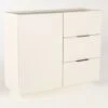 Luke - Sideboard - Combi Chest - White