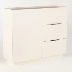 Living Room Furniture Store 11 Luke - Sideboard - Combi Chest - White