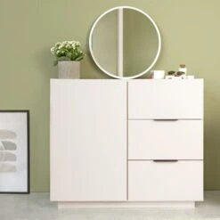 Luke - Sideboard - Combi Chest - White -Living Room Furniture Store 97842348 5