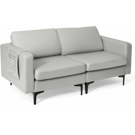 Modern Sofa Couch Loveseat 2-3-Seater Sofa Seat Upholstered Padded Cushions 3 Modern Sofa Couch Loveseat 2-3-Seater Sofa Seat Upholstered Padded Cushions