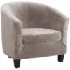 2 Pieces Tub Chair Covers,Upgraded 2 IN 1 Design Stretch Velvet Armchair Sofa Slipcover With Cushion Cover, Non Slip Club Bucket Chairs Sofa Couch Covers Slipcovers(Upgraded-Brown, Velvet) 2 2 Pieces Tub Chair Covers,Upgraded 2 IN 1 Design Stretch Velvet Armchair Sofa Slipcover With Cushion Cover, Non Slip Club Bucket Chairs Sofa Couch Covers Slipcovers(Upgraded-Brown, Velvet) -Living Room Furniture Store 98701149 1
